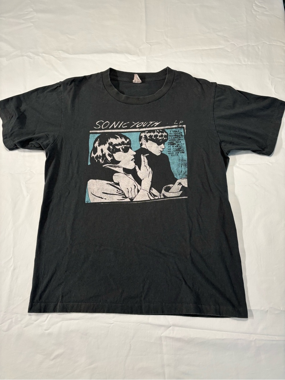 Sonic Youth T-Shirt - Goo Album Cover - Dart Grey